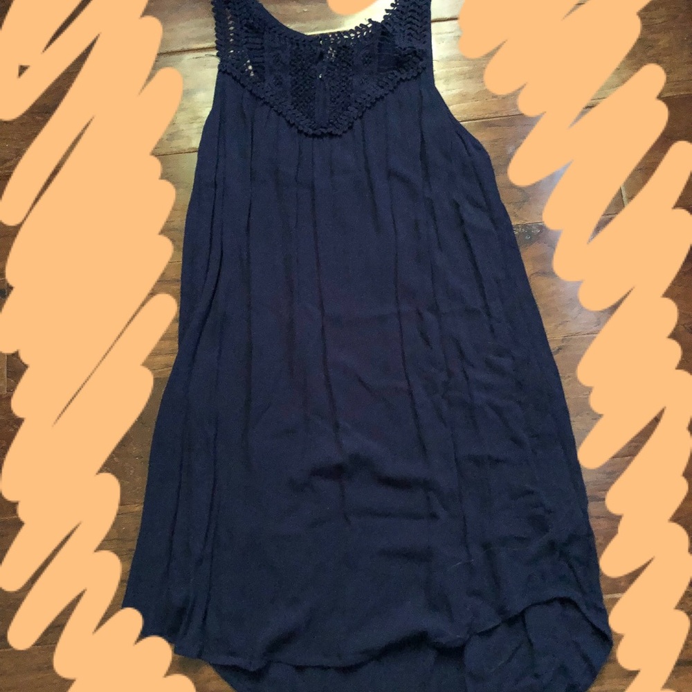 Women’s Red Camel flowy dress.